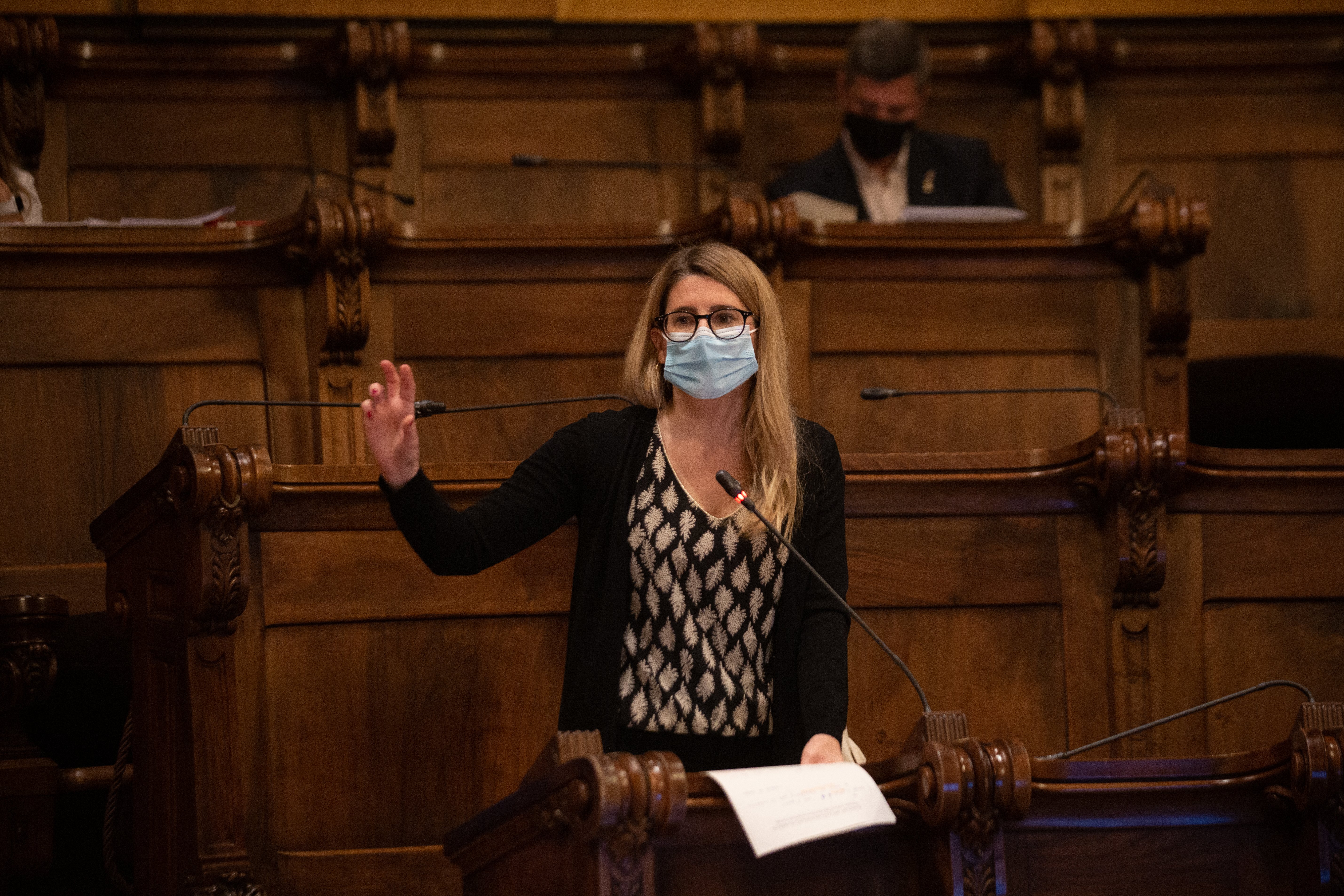 EuropaPress  portavoz jxcat ayuntamiento barcelona elsa artadi sesion plenaria consejo