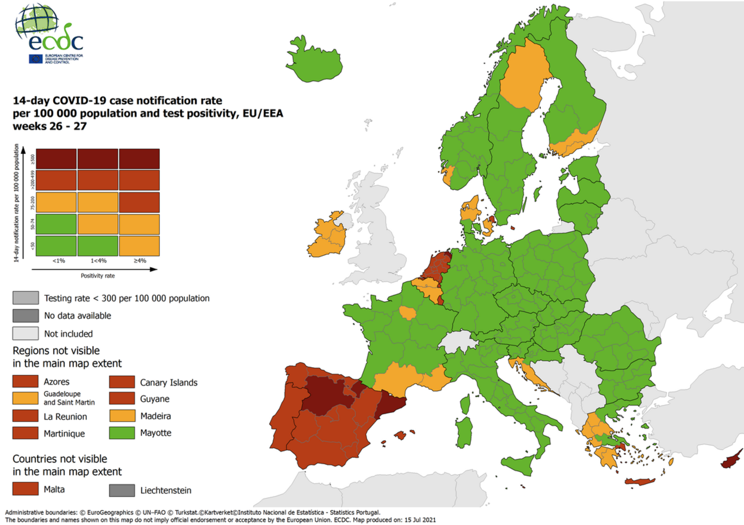 Covid | Catalunya entra en alerta máxima en la Unión Europea por la quinta ola