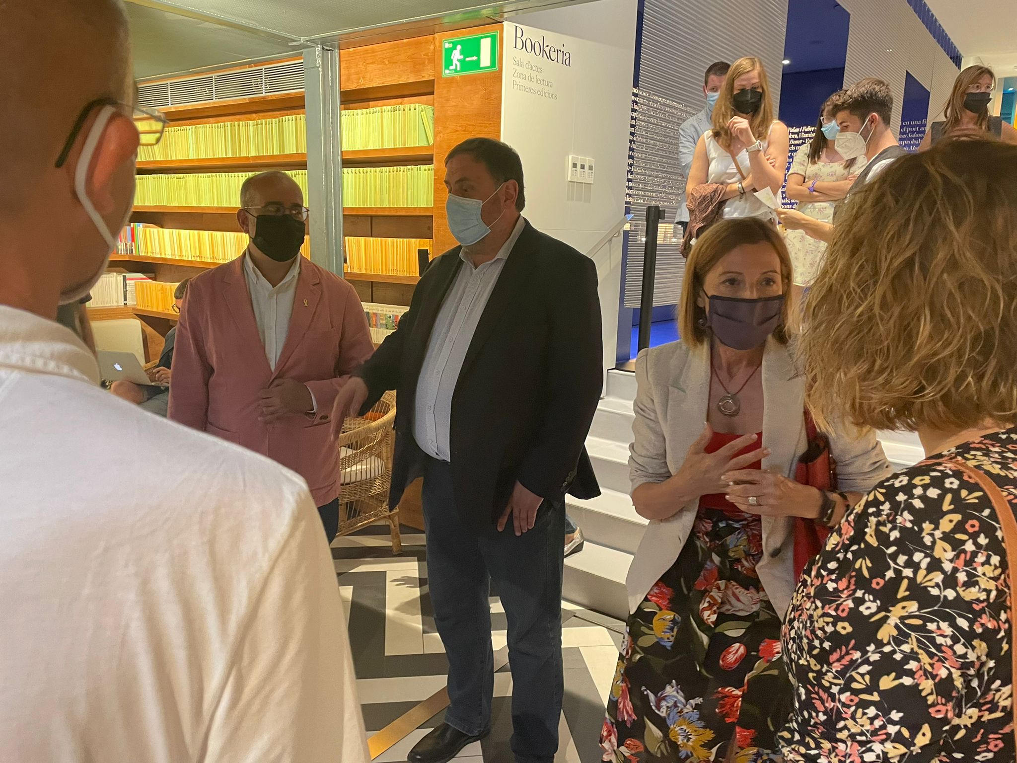 Oriol Junqueras ERC presentación libro Carme Forcadell / Marina Fernàndez