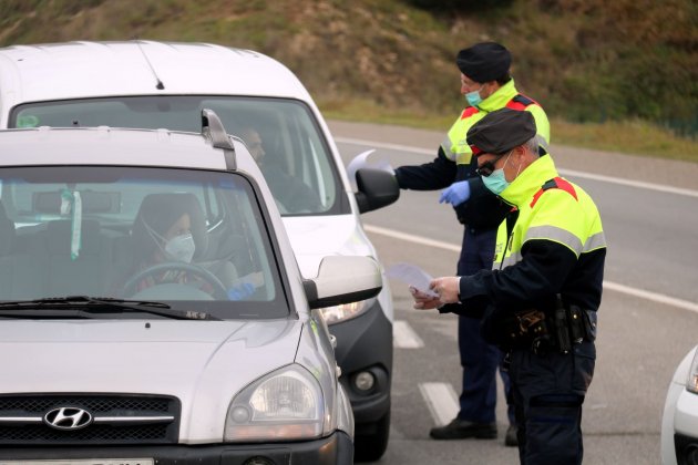 Control mossos confinamiento primer estado alarma ACN