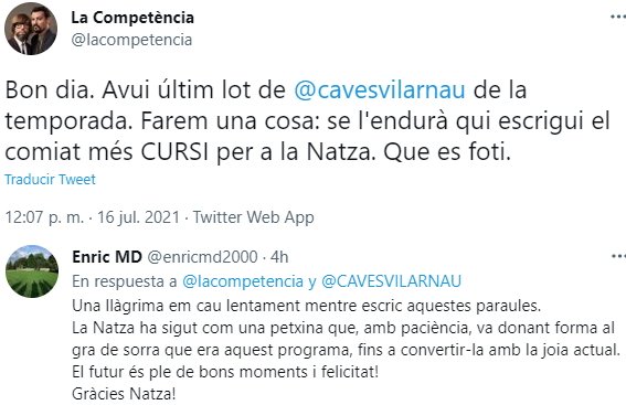 Natza adiós Tw LC