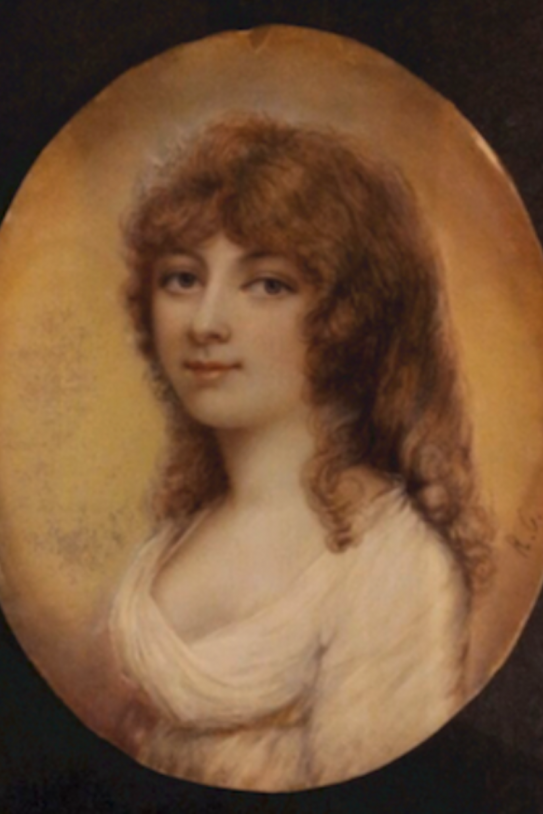 Retrato de Manon Roland en su adolescencia. Font Blog Le Grenier de Lionel Mesnard