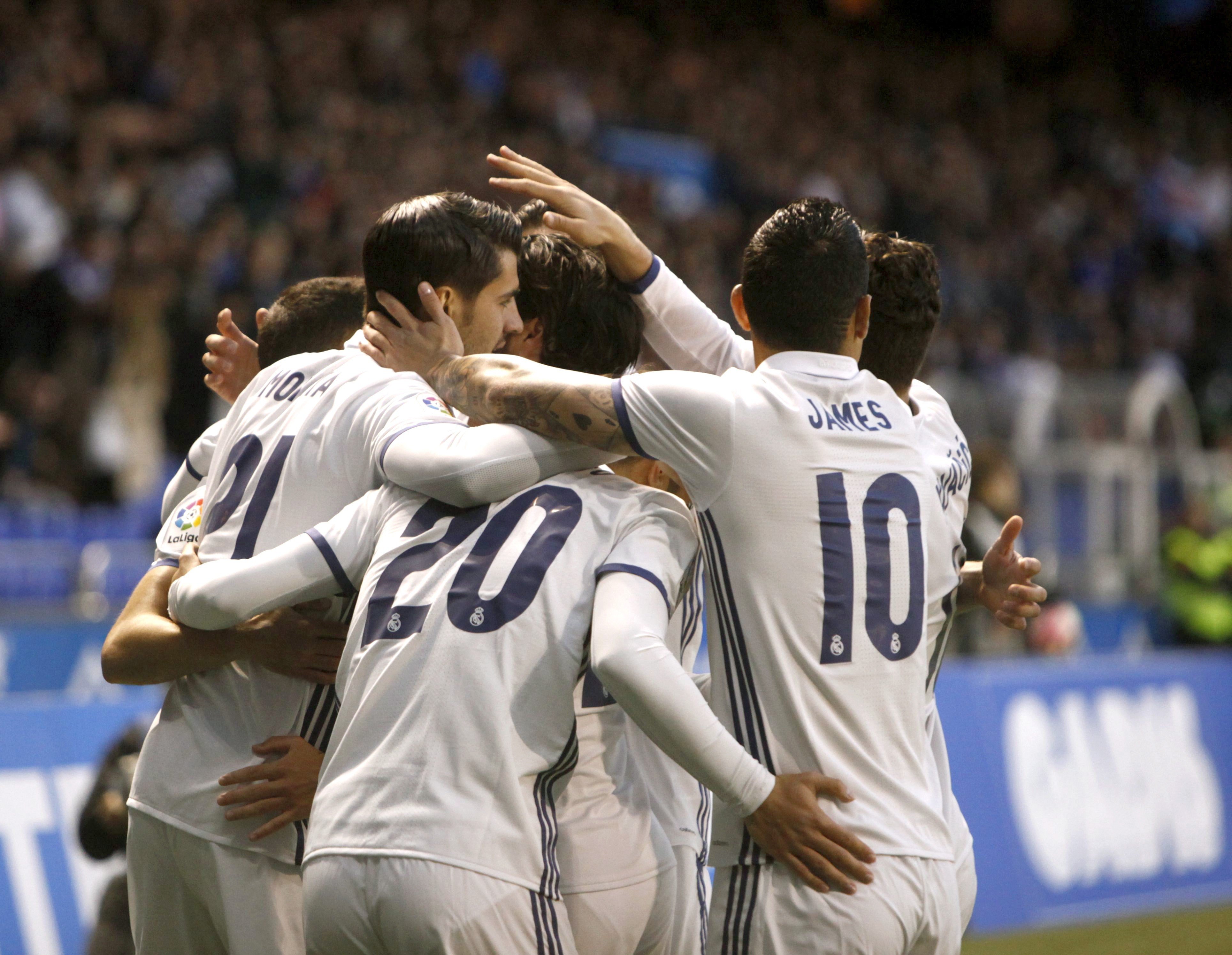 Los suplentes animan al Madrid (2-6)