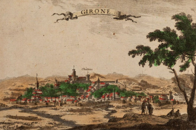 Gravat de Girona (1612). Font Cartoteca de Catalunya