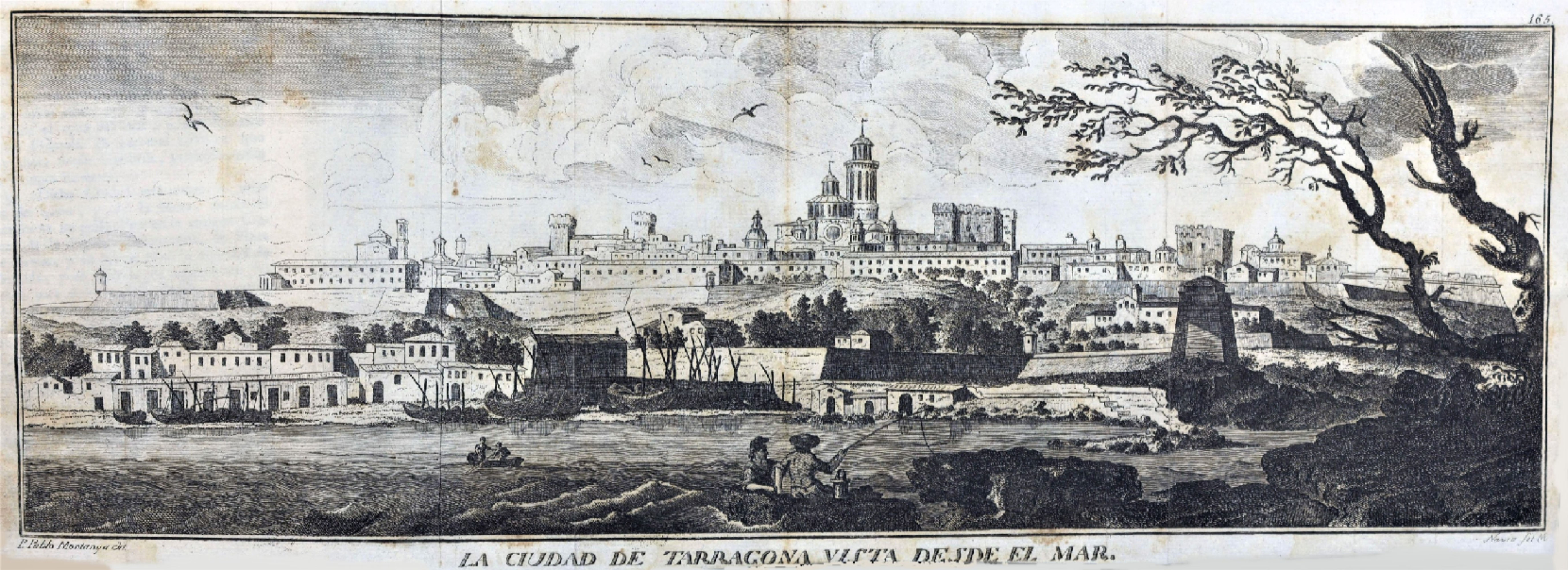 Gravat de Tarragona (segle XVII). Font Biblioteca de la Universitat de València