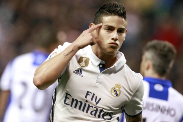 James Rodriguez gol Depor Madrid EFE