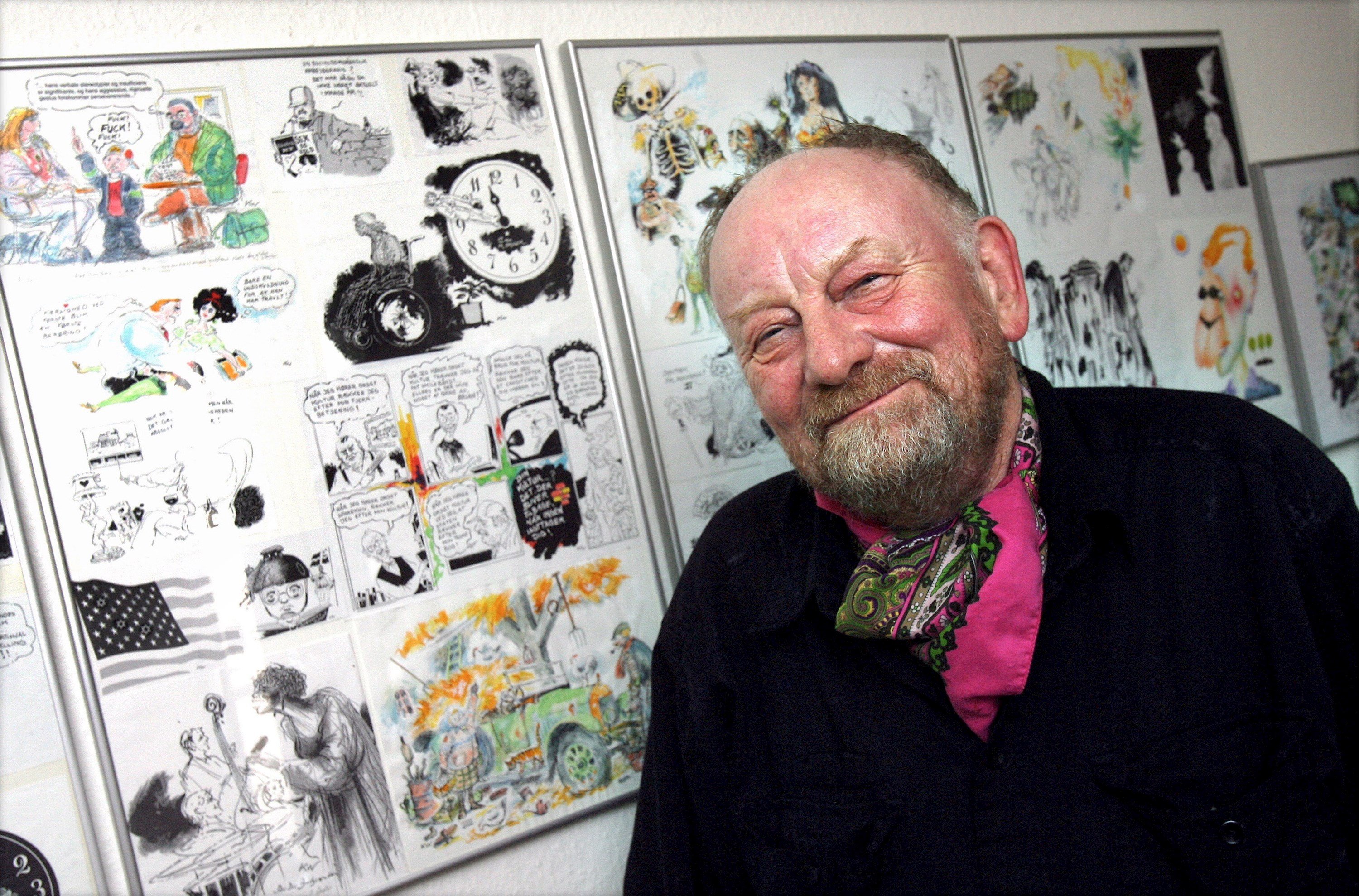 Muere el dibujante danés Kurt Westergaard, autor de las caricaturas de Mahoma