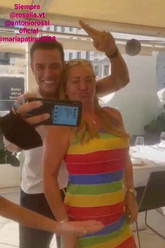 Belén Esteban y Antonio Rossi bailan IG