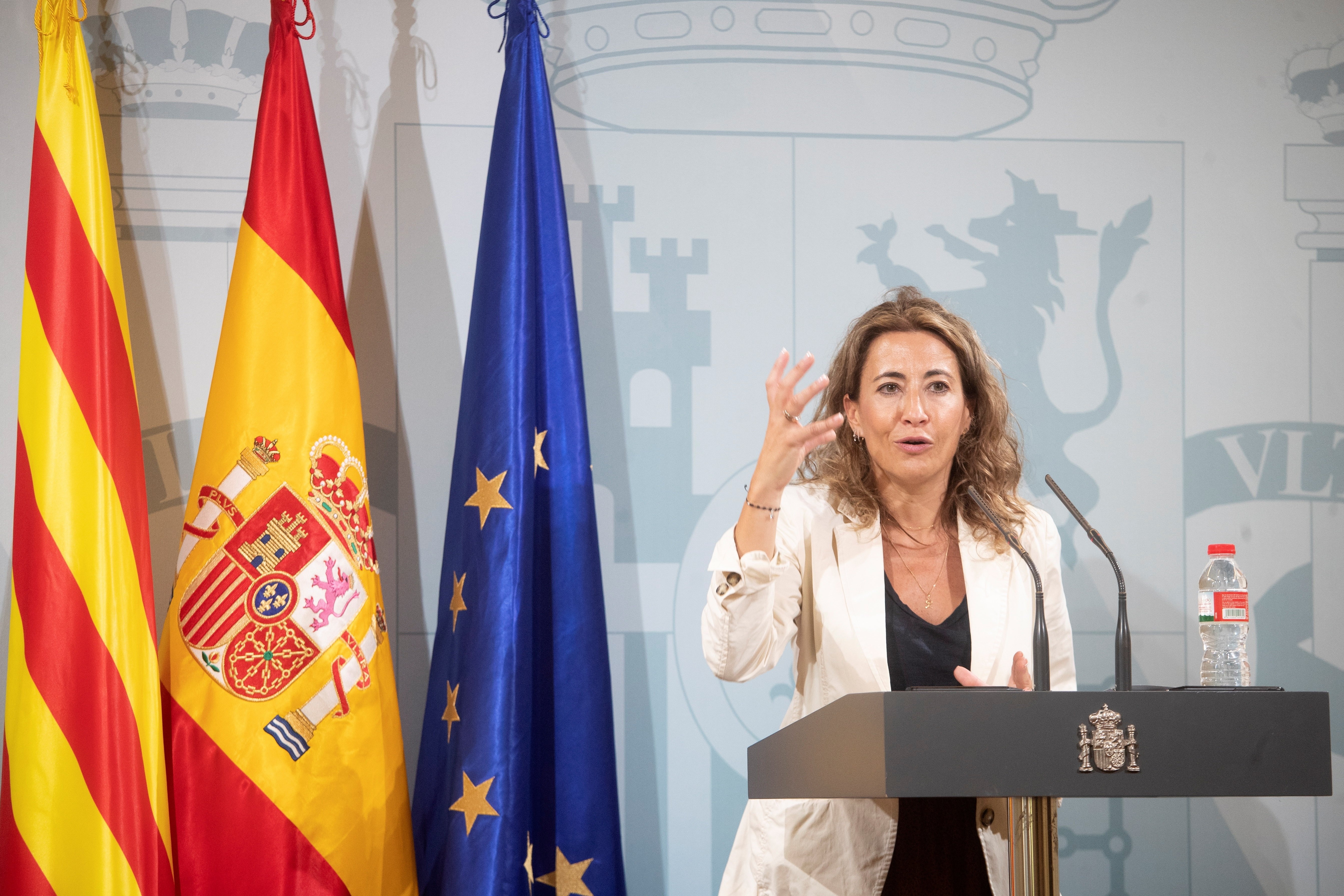 Raquel Sánchez vol que l'ampliació de l'aeroport de Barcelona sigui "exemplar"