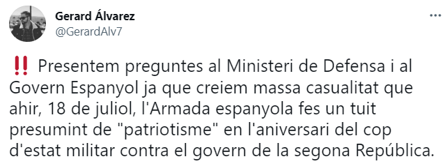 tuit gerard alvarez armada española