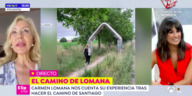 Carmen Lomana en 'Mirall Públic', Antena 3