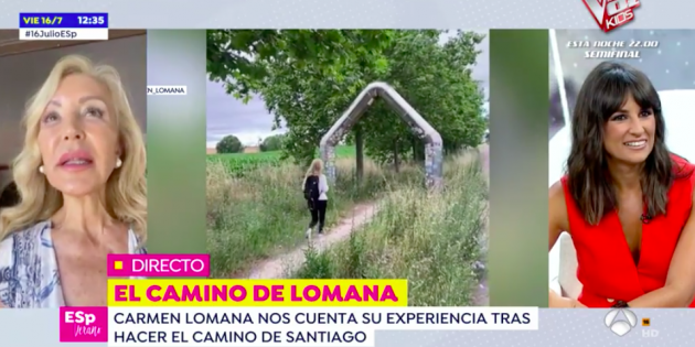 Carmen Lomana en 'Espejo Público', Antena 3