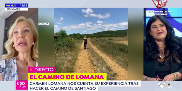 Carmen Lomana en 'Espejo Público', Antena 3