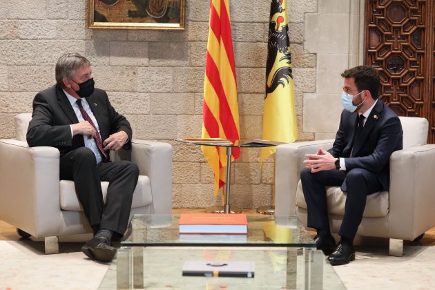 encuentro pere aragonès ministro presidente flandes jordi bedmar