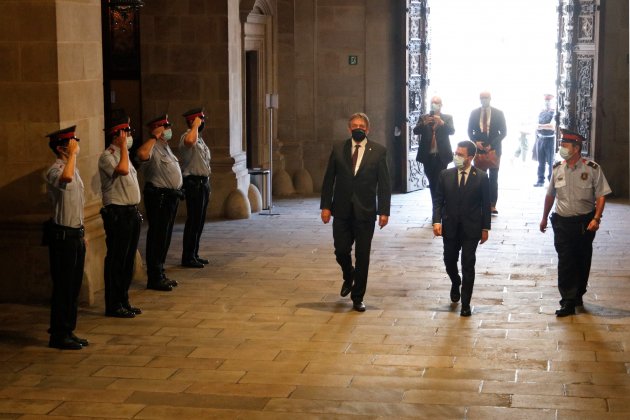 recibimiento ministro presidente flandes pere aragonès acn
