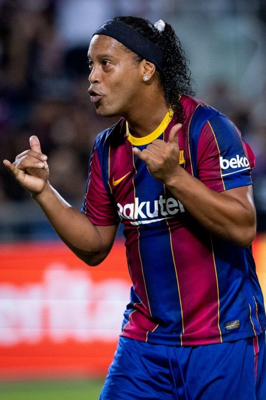 Ronaldinho durante un partido de los Barça Legends / Foto: FC Barcelona Ronaldinho durante un partido de los Barça Legends / Foto: FC Barcelona
