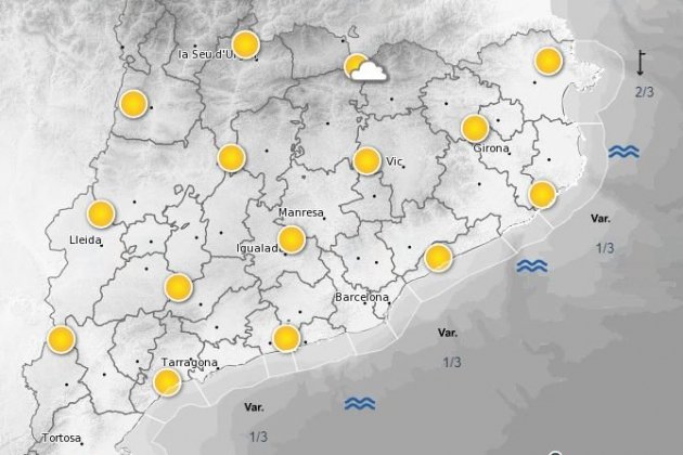 captura predicción tiempo 21 julio 2021