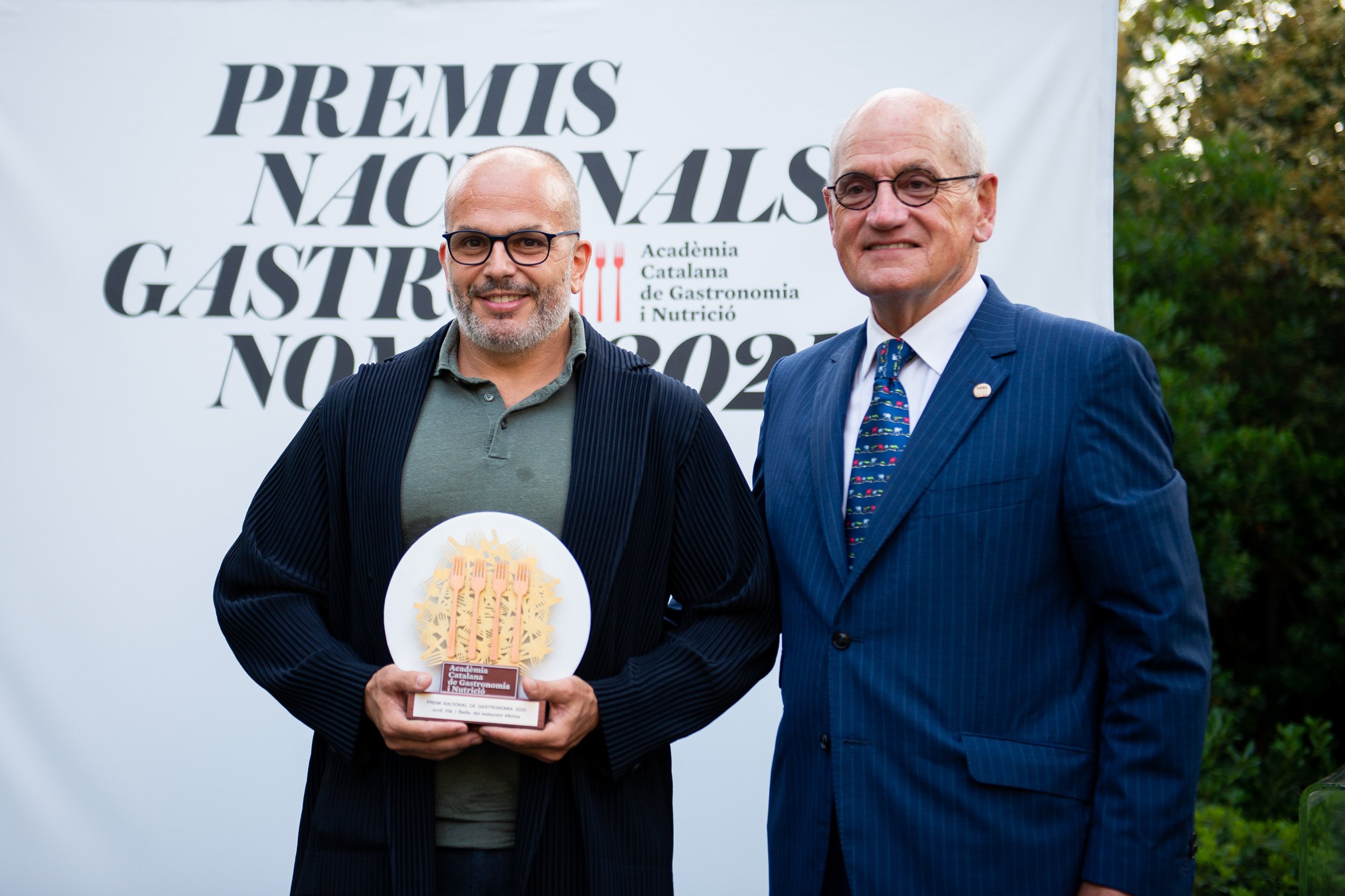 Jordi Vilà, xef de l'Alkimia, guardonat amb el Premi Nacional de Gastronomia