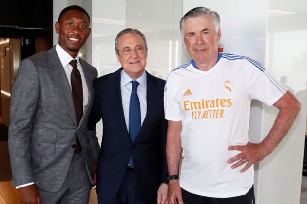 Alaba Florentino Pérez Ancelotti Real Madrid