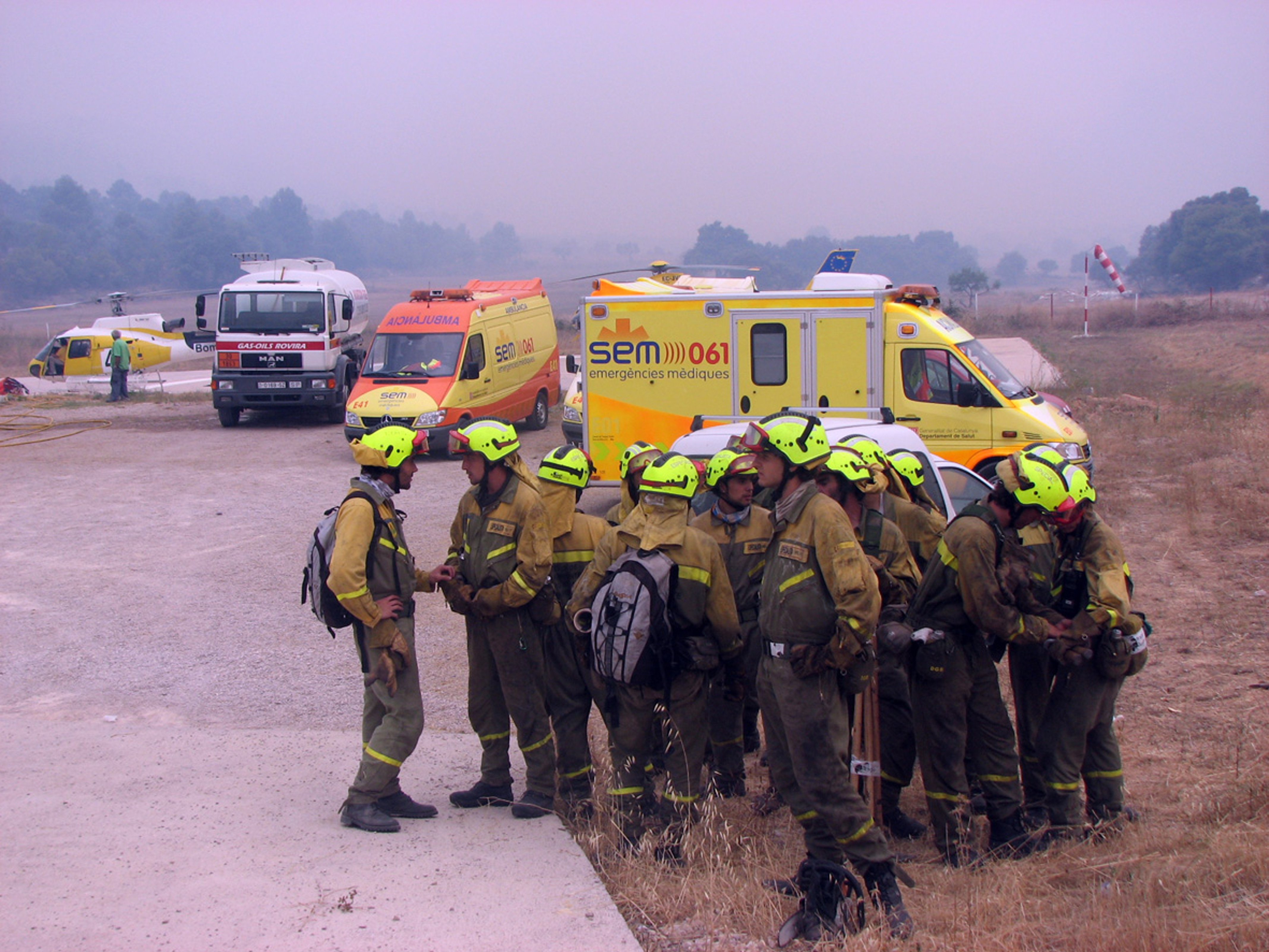 Cas Bombers: dos caps del cos empipats amb Interior per no preguntar-los