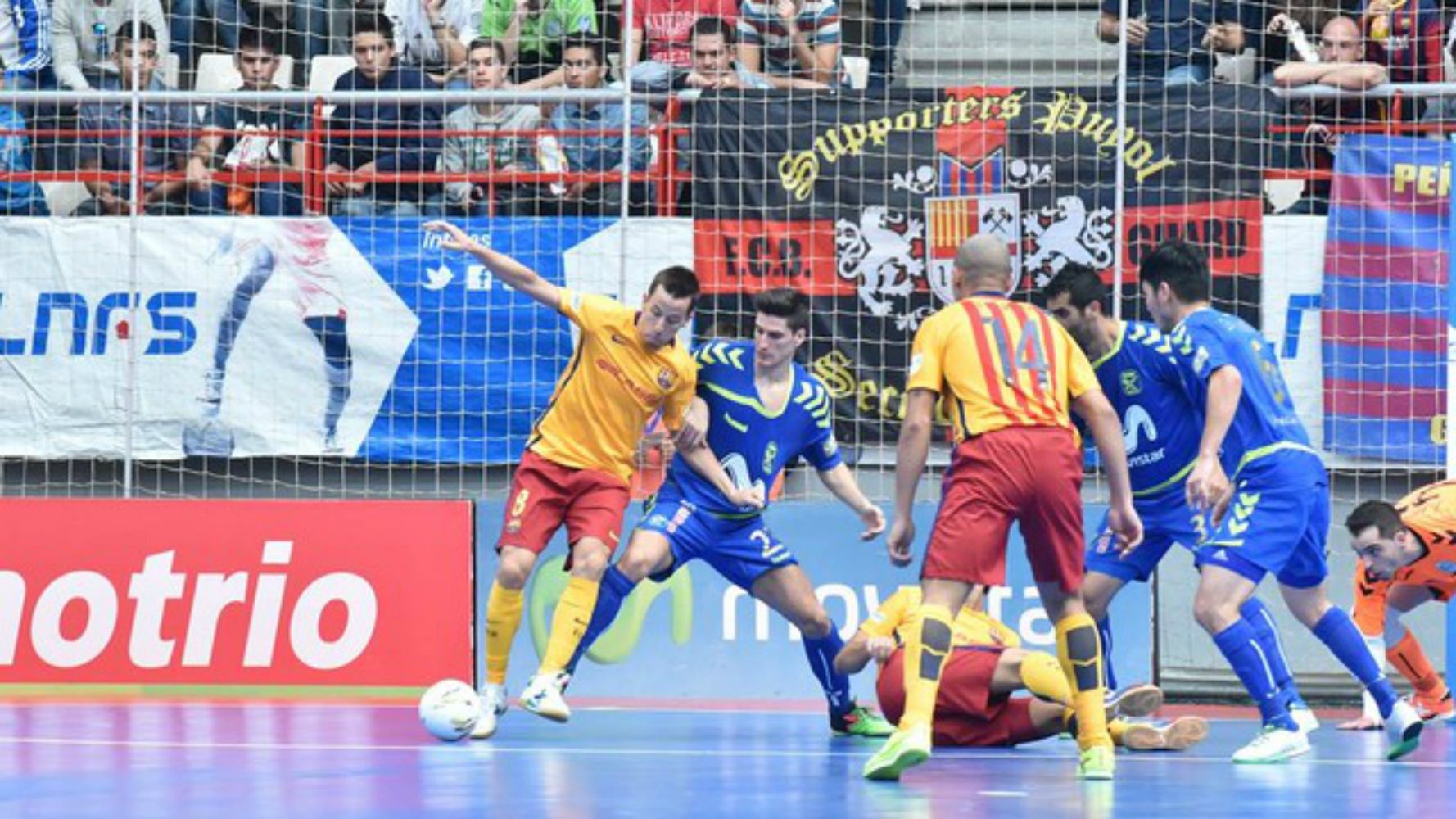 El Barça deixa escapar el primer partit de la final (6-2)