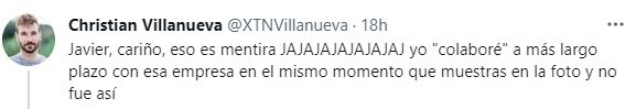 christian villanueva tuit
