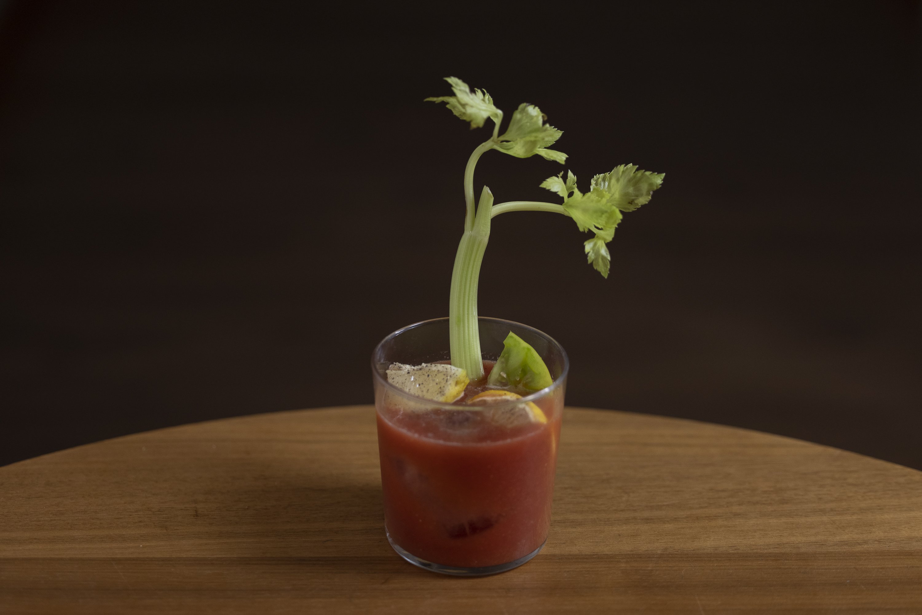 Bloody mary de tomàquets de pagès