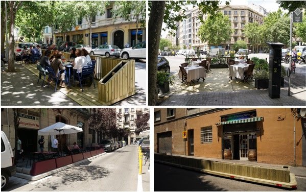 Nuevos prototipos de terraza desarrollados por el Ayuntamiento / Ayuntamiento de Barcelona