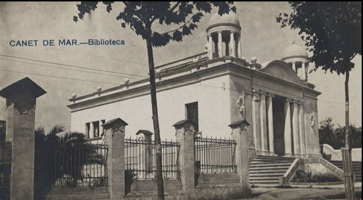 biblioteca popular de canet de mar