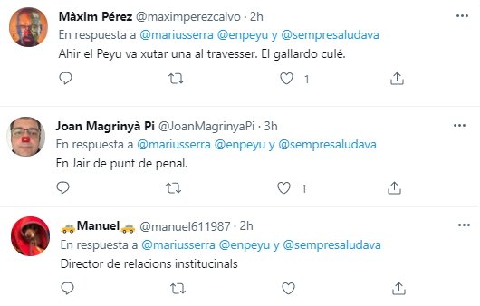 reacciones a Màrius Serra