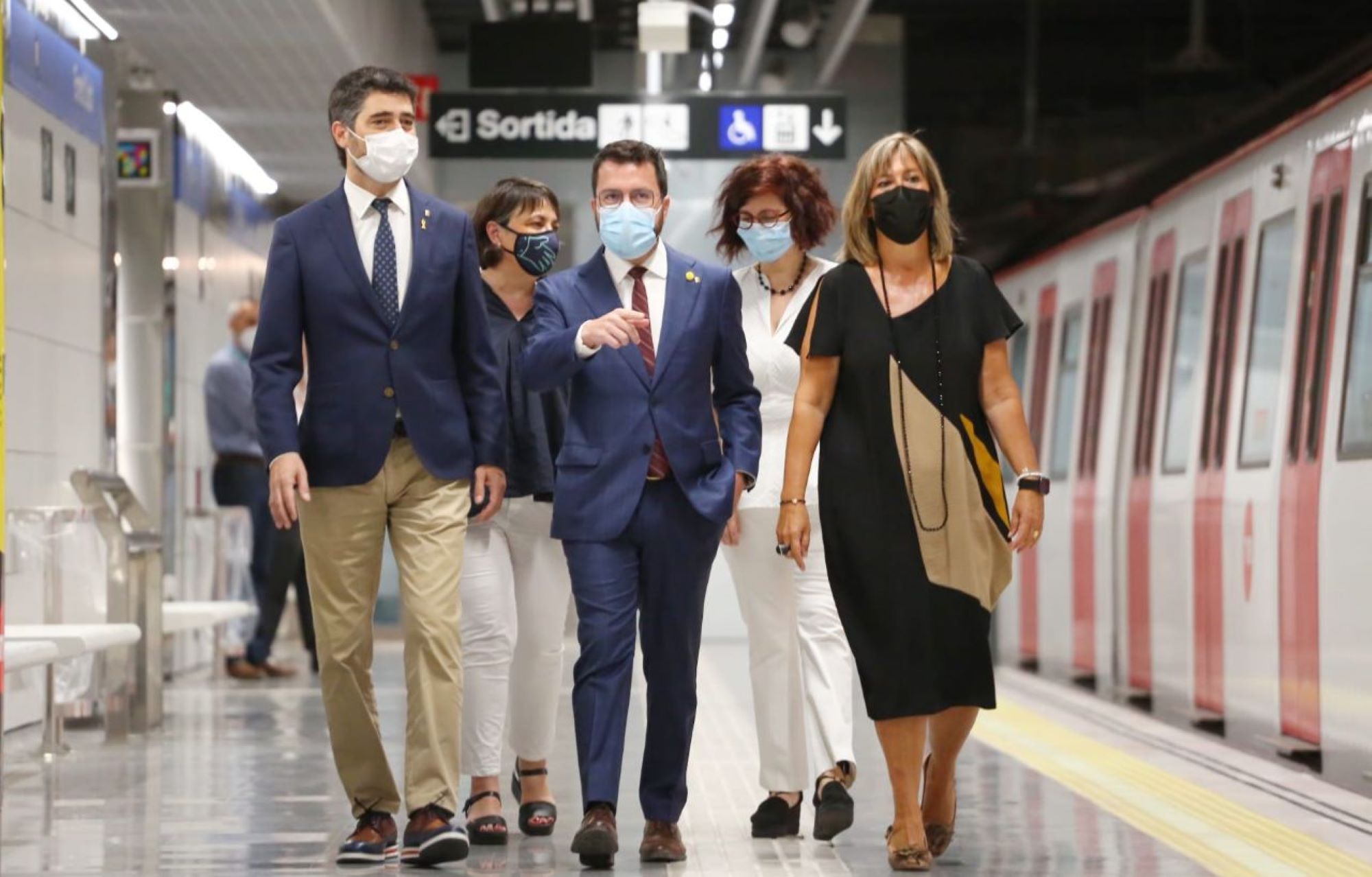 aragonès metro enerest lluch / Jordi Bedmar