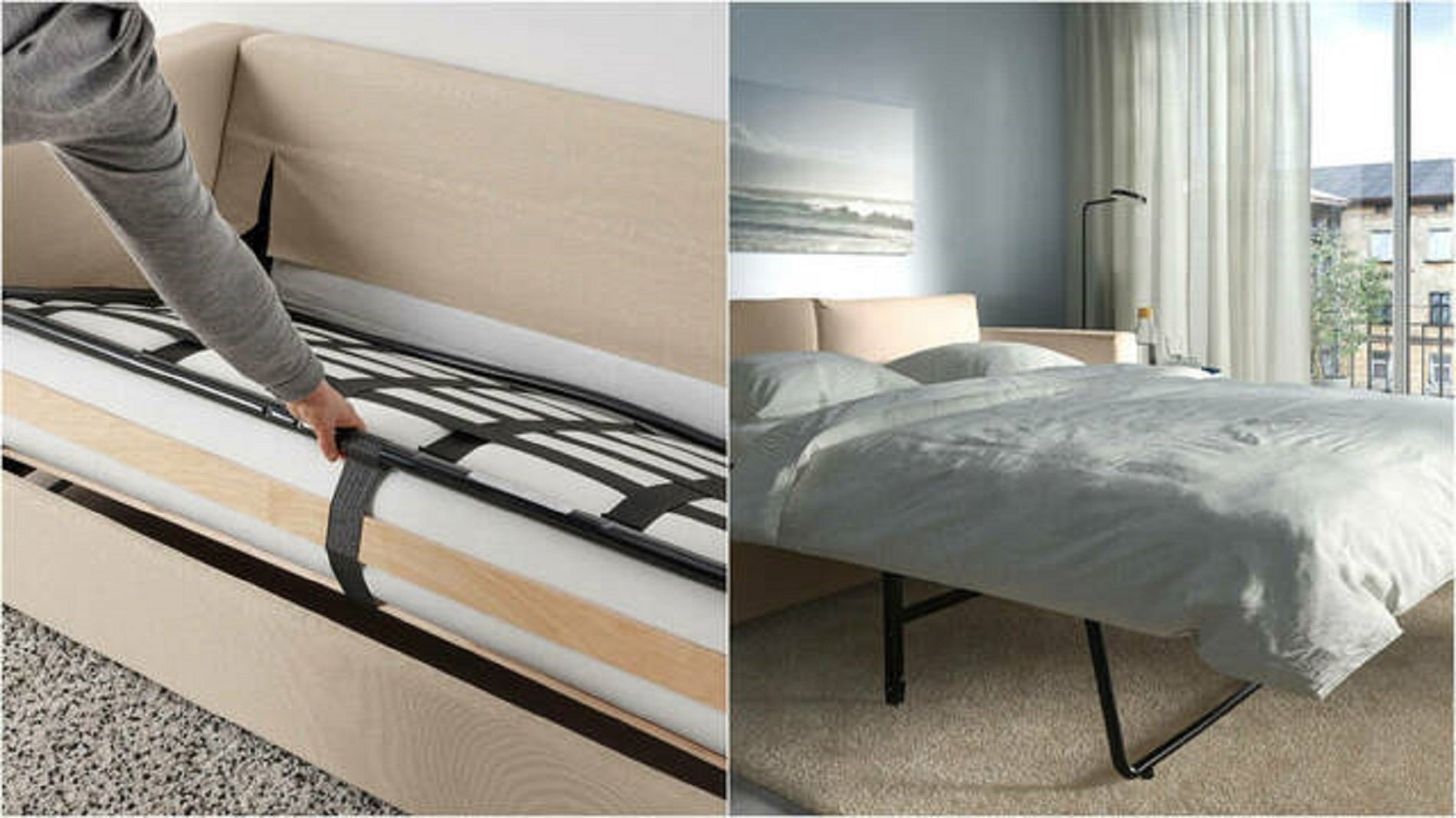 IKEA lanza el mejor sofá cama para salones pequeños