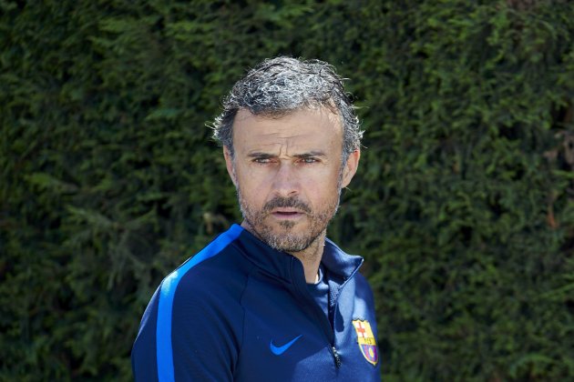Luis Enrique entrenamiento Barça EFE