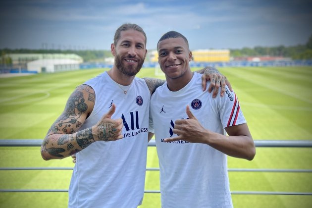 Sergio Ramos Mbappe PSG @SergioRamos