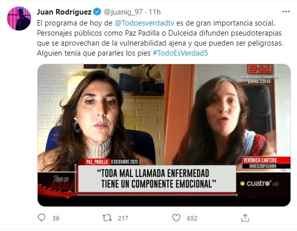 tuit contra PAz Padilla