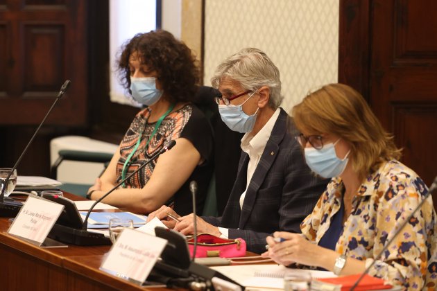 El Conseller de Salud, Josep María Argimón, comisión en el Parlament - Sergi Alcàzar