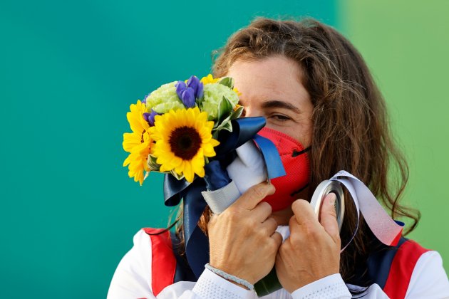 Maialen Chorraut besa medalla plata Juegos Olímpicos Tokio EFE