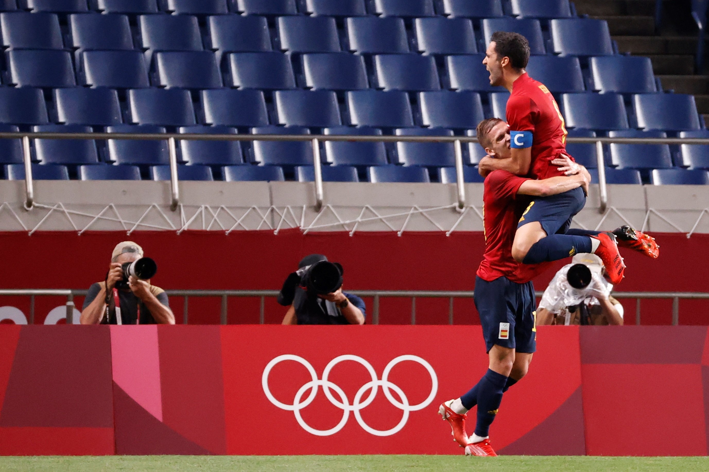 España empata contra Argentina y pasa a cuartos de los Juegos Olímpicos (1-1)