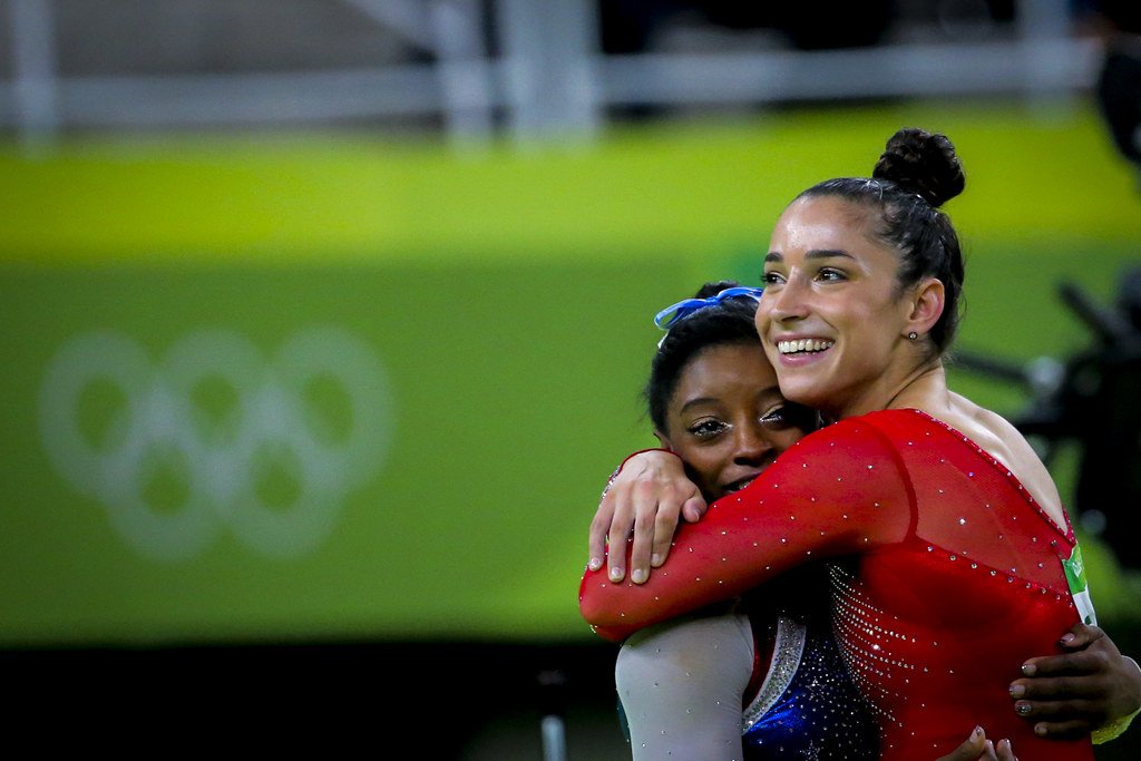 Aly Raisman y Simone Biles