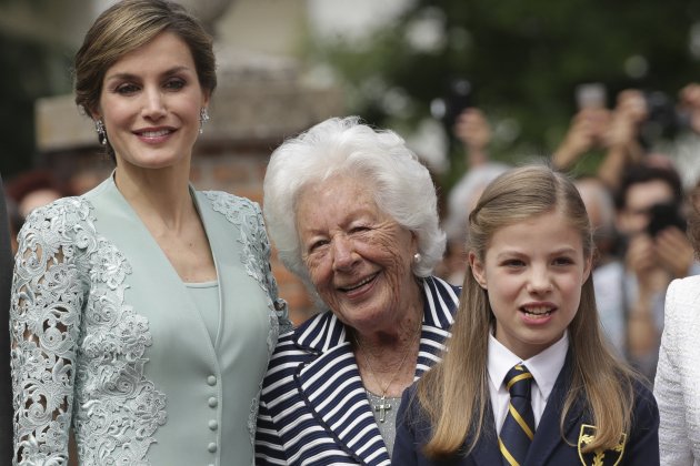 Letizia Leonor y Menchu Álvarez del Valle GTRES