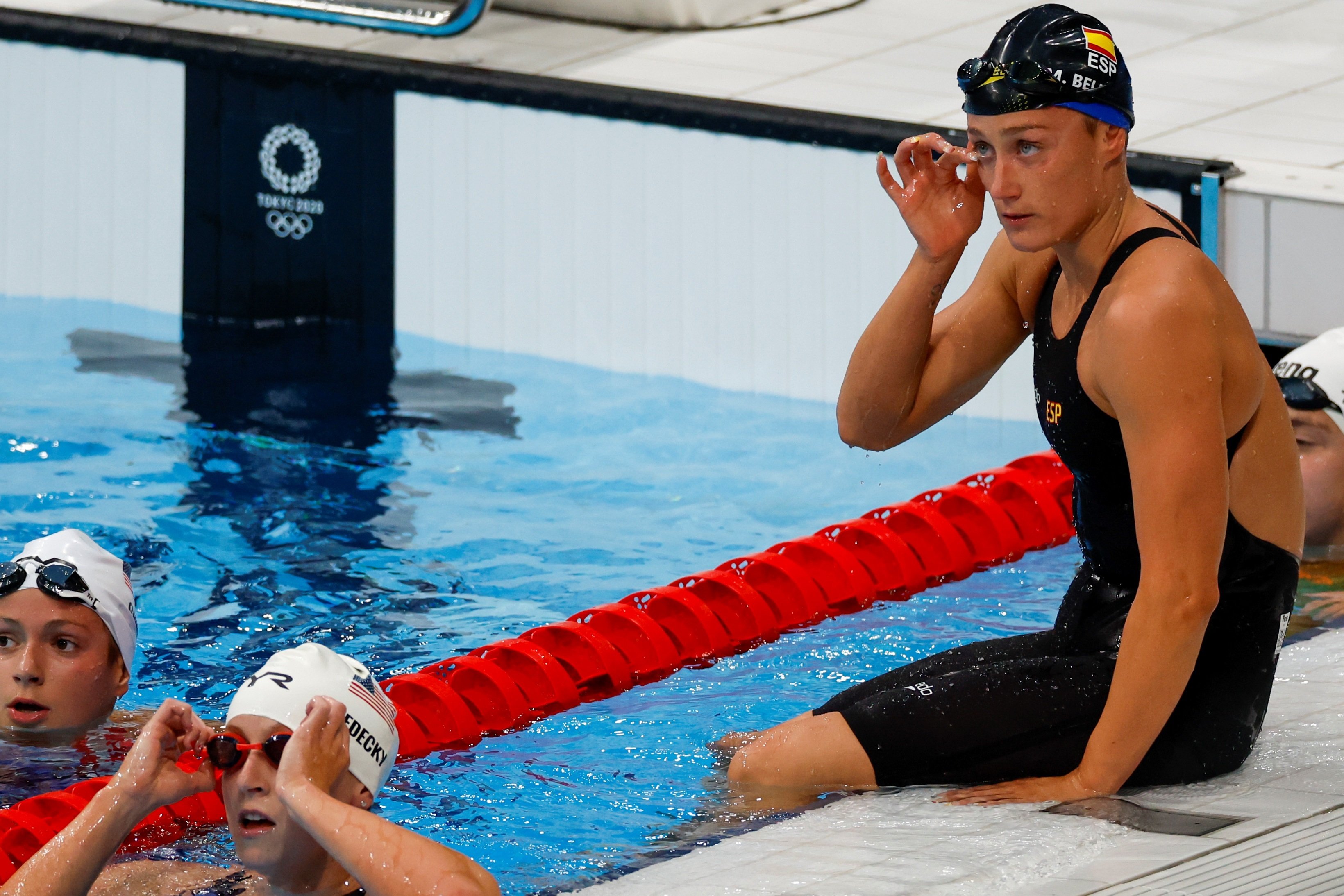 La catalana Mireia Belmonte s'enfonsa als 800 lliures i s'acomiada dels Jocs