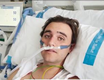 El duríssim testimoni de l'Alan, 26 anys i dues setmanes ingressat a l'hospital