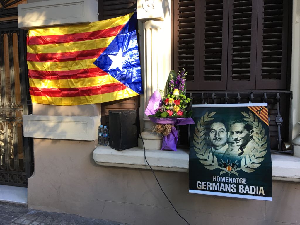 Acto de homenaje a los hermanos Badia