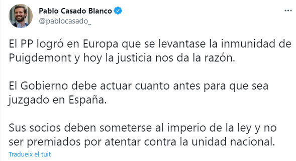 tuit reaccion casado