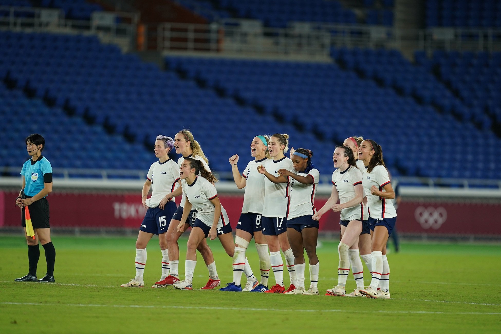 Comentari masclista a Eurosport en un partit de futbol femení de Tòquio 2020