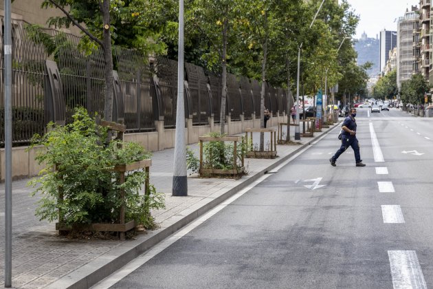 Balmes basura suciedad en Barcelona - Sergi Alcazar