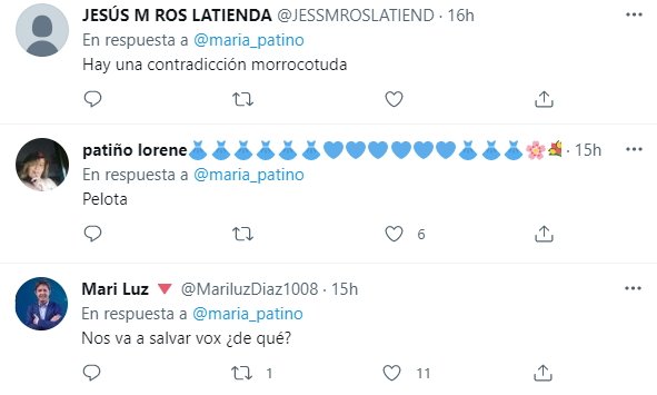 respuestas a Patiño 4 Tw