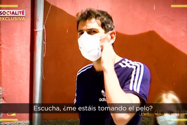 Iker Casillas hasta las narices de Socialité Telecinco