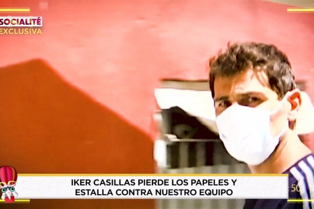 Iker Casillas enfadado 2 Socialité Telecinco