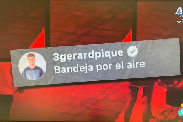 Gerard Pique a Iker Casillas directo 0 Telecinco